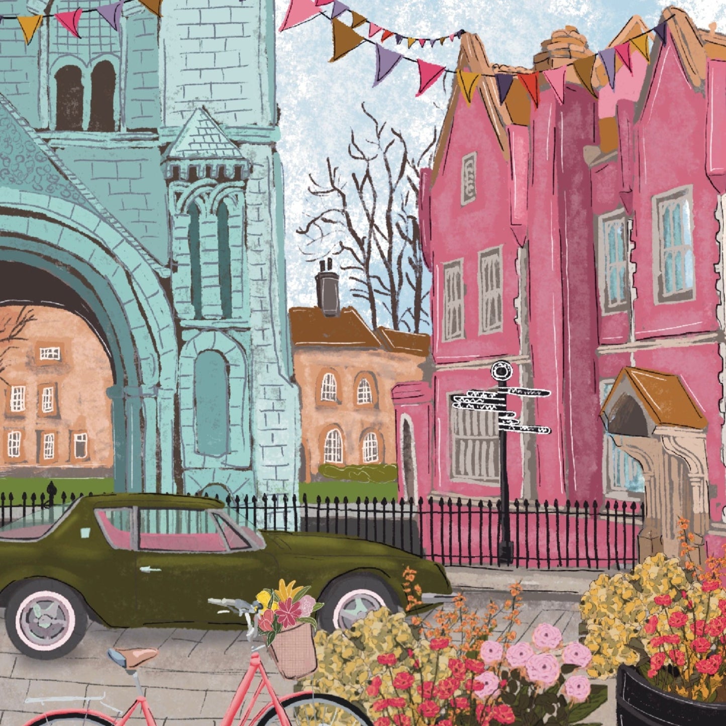2024 England in Bloom Calendar - 12 England scenes
