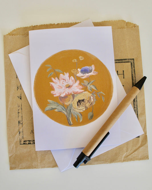 Set of 4 Blank Greeting Cards with Envelopes, St. Michael's Mount Inspired