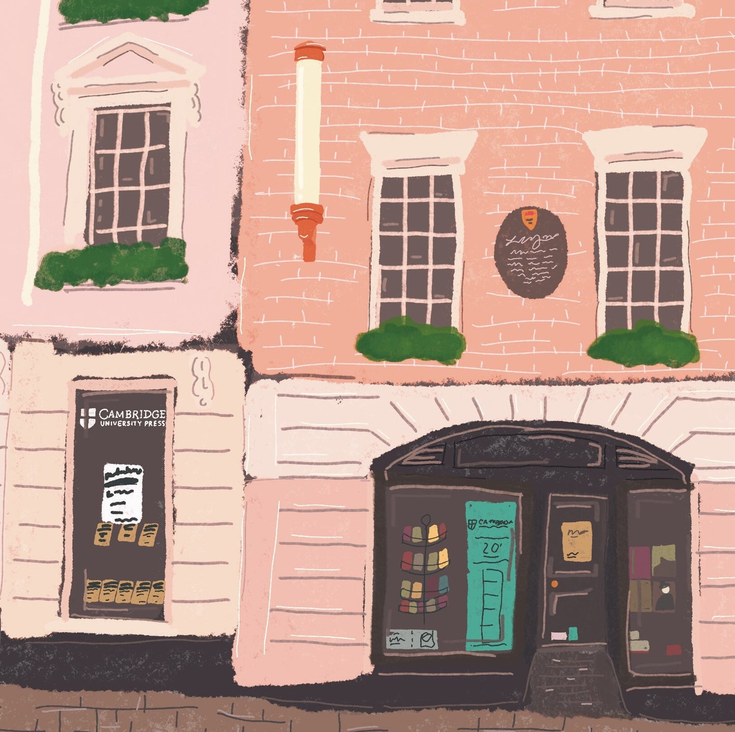 “Cambridge University Press Bookshop” Art Print
