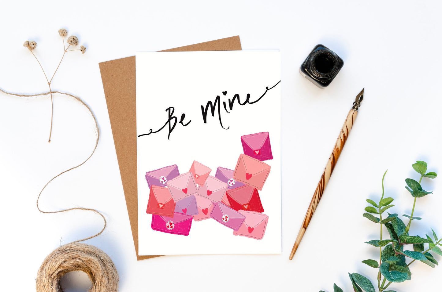 Valentines Day “Be Mine” Greeting Card