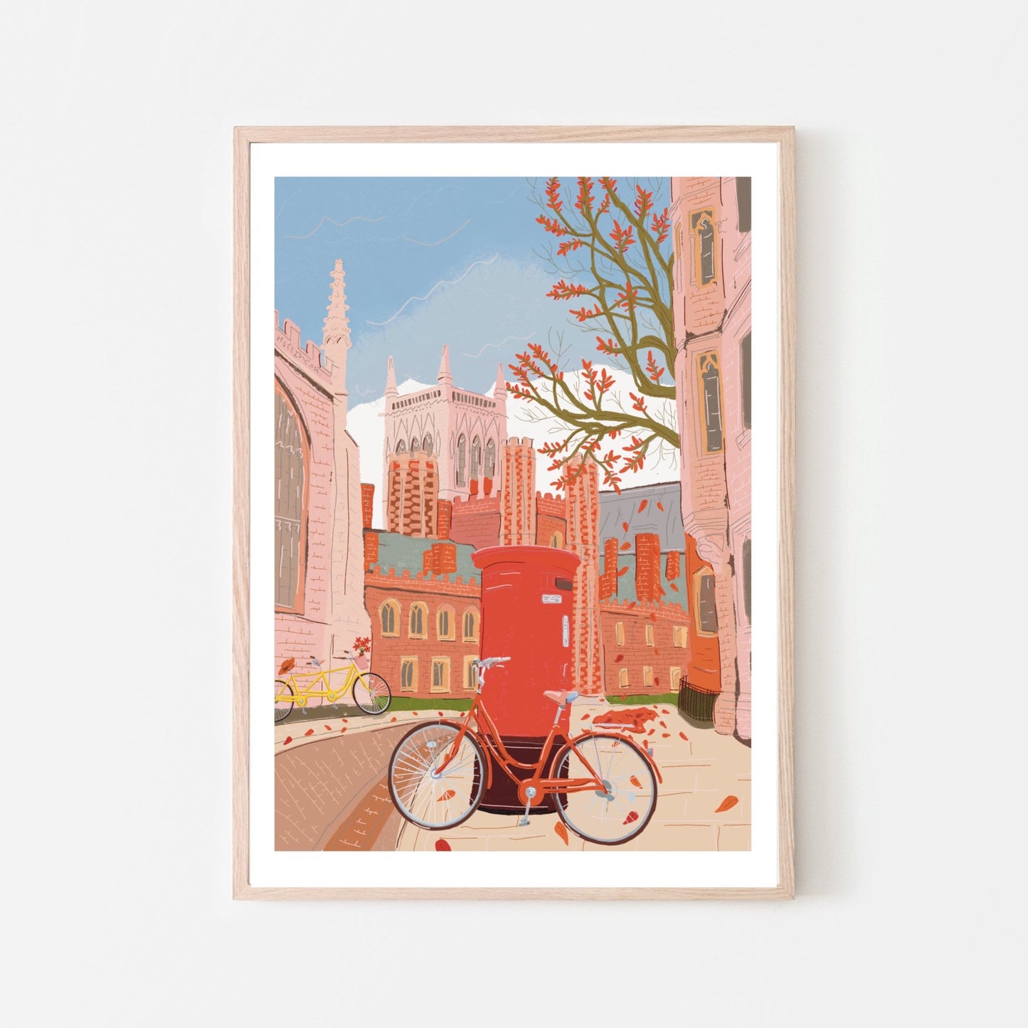 “St. John's Street, Cambridge" Art Print