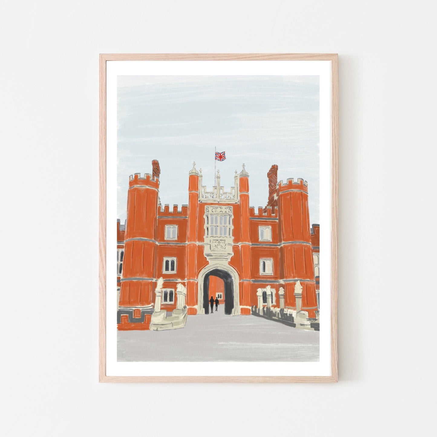 “Hampton Court” Art Print