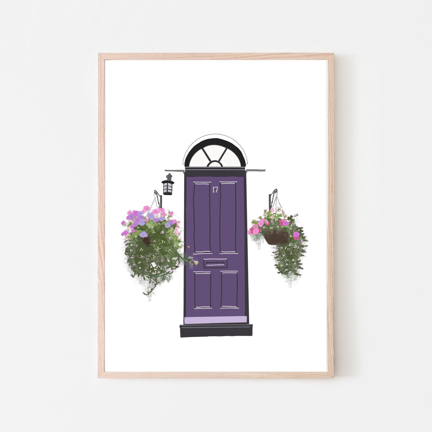 “Portugal Place, Cambridge” Art Print