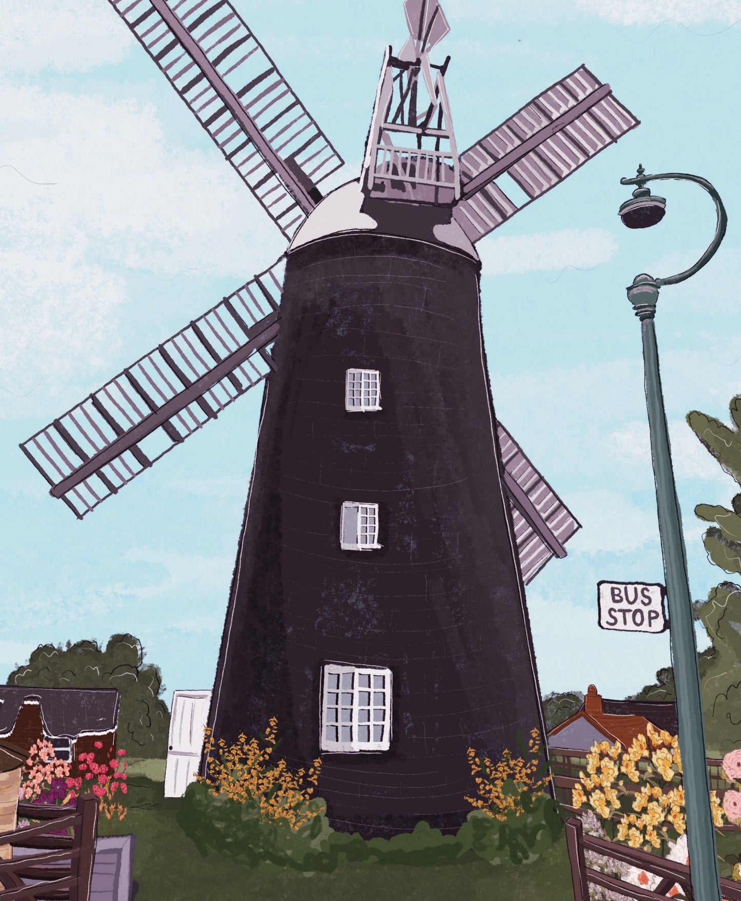 “Burwell, Cambridgeshire” Art Print