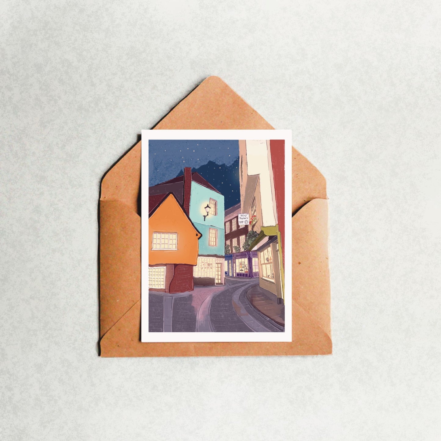 “York” Greeting Card