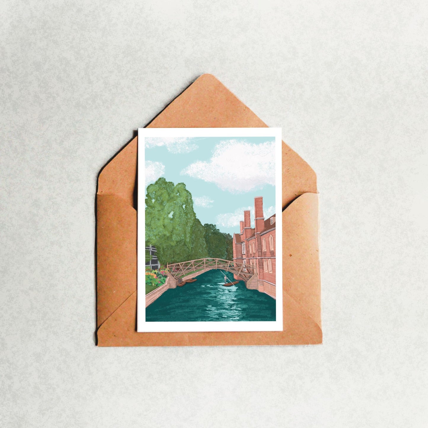 “Mathematical Bridge” Greeting Card