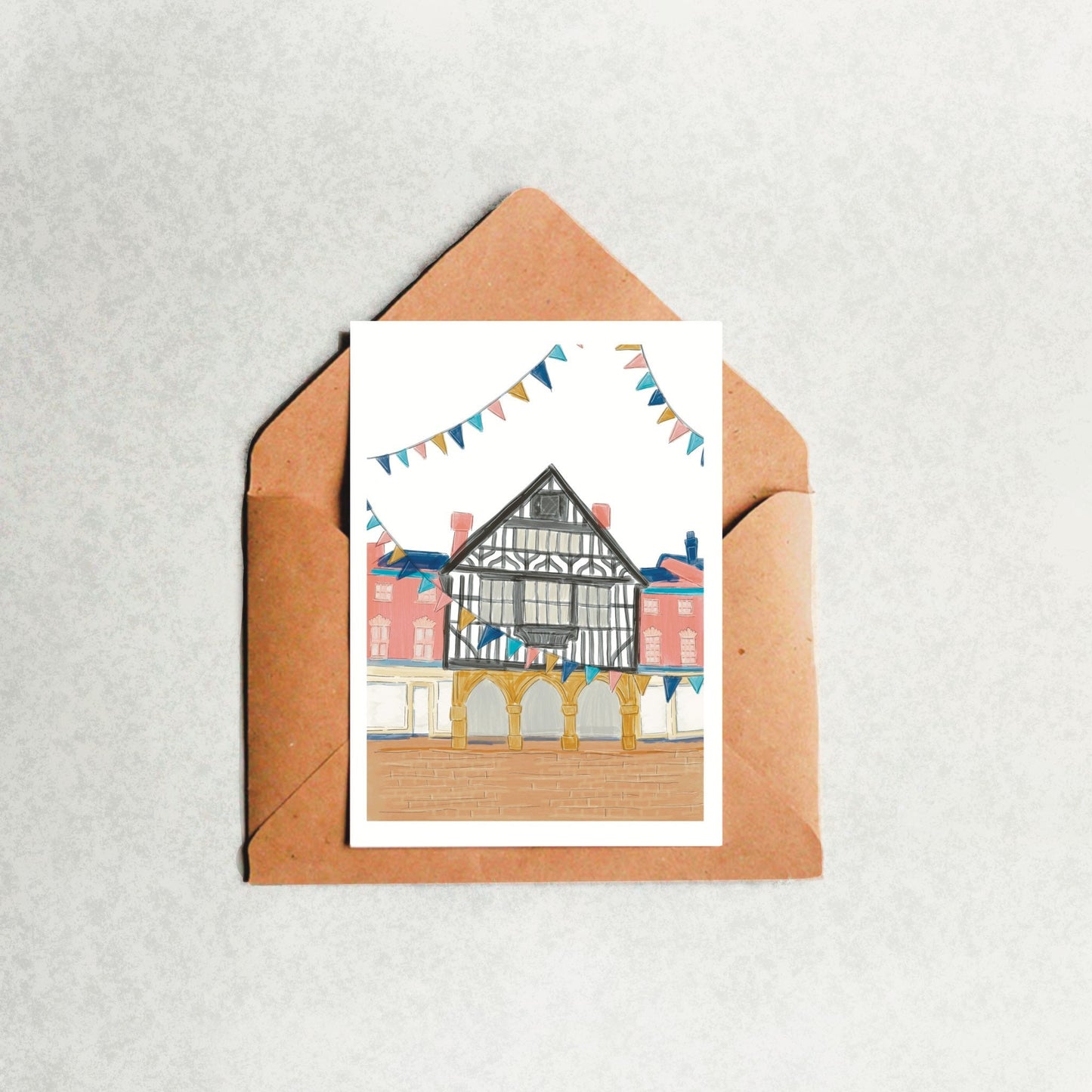 “Saffron Walden” Greeting Card