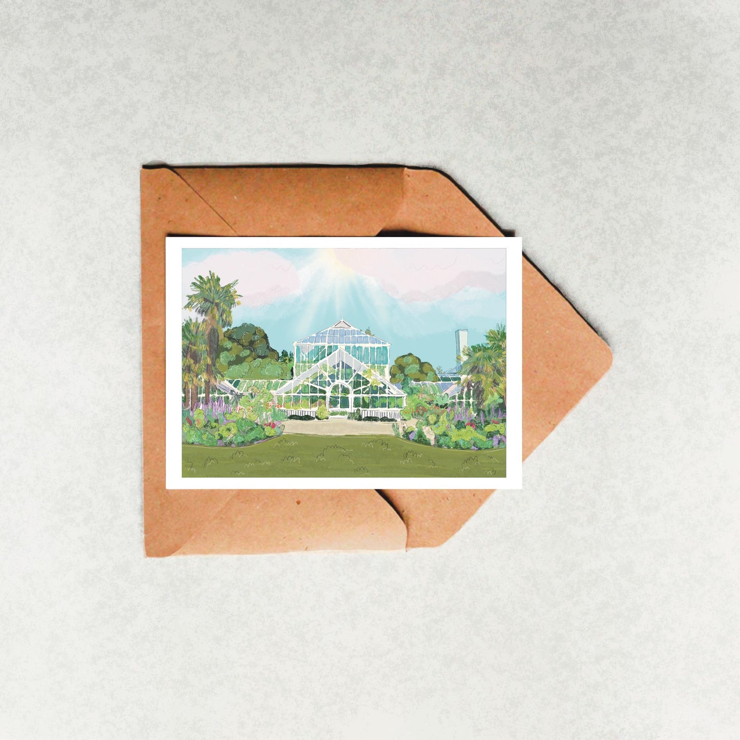 “Cambridge Botanic Gardens” Greeting Card