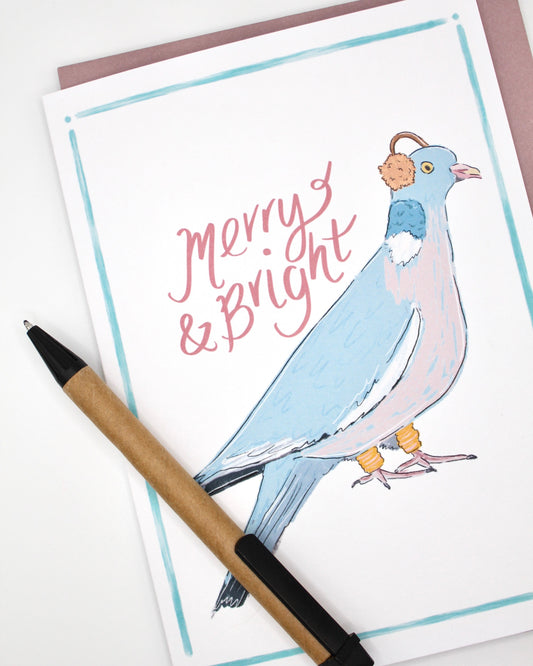 Christmas Card - “Merry & Bright”
