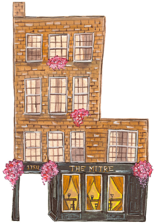 "The Mitre” Art Print