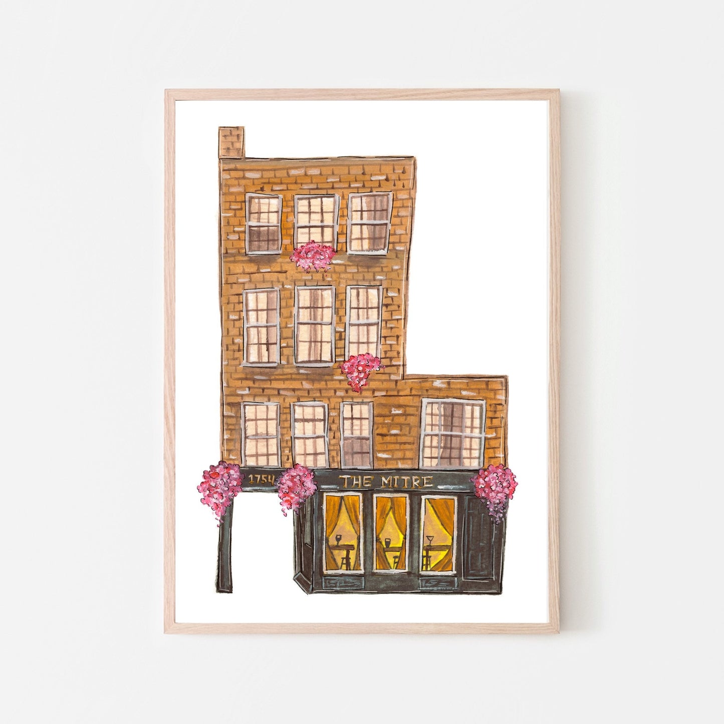 "The Mitre” Art Print
