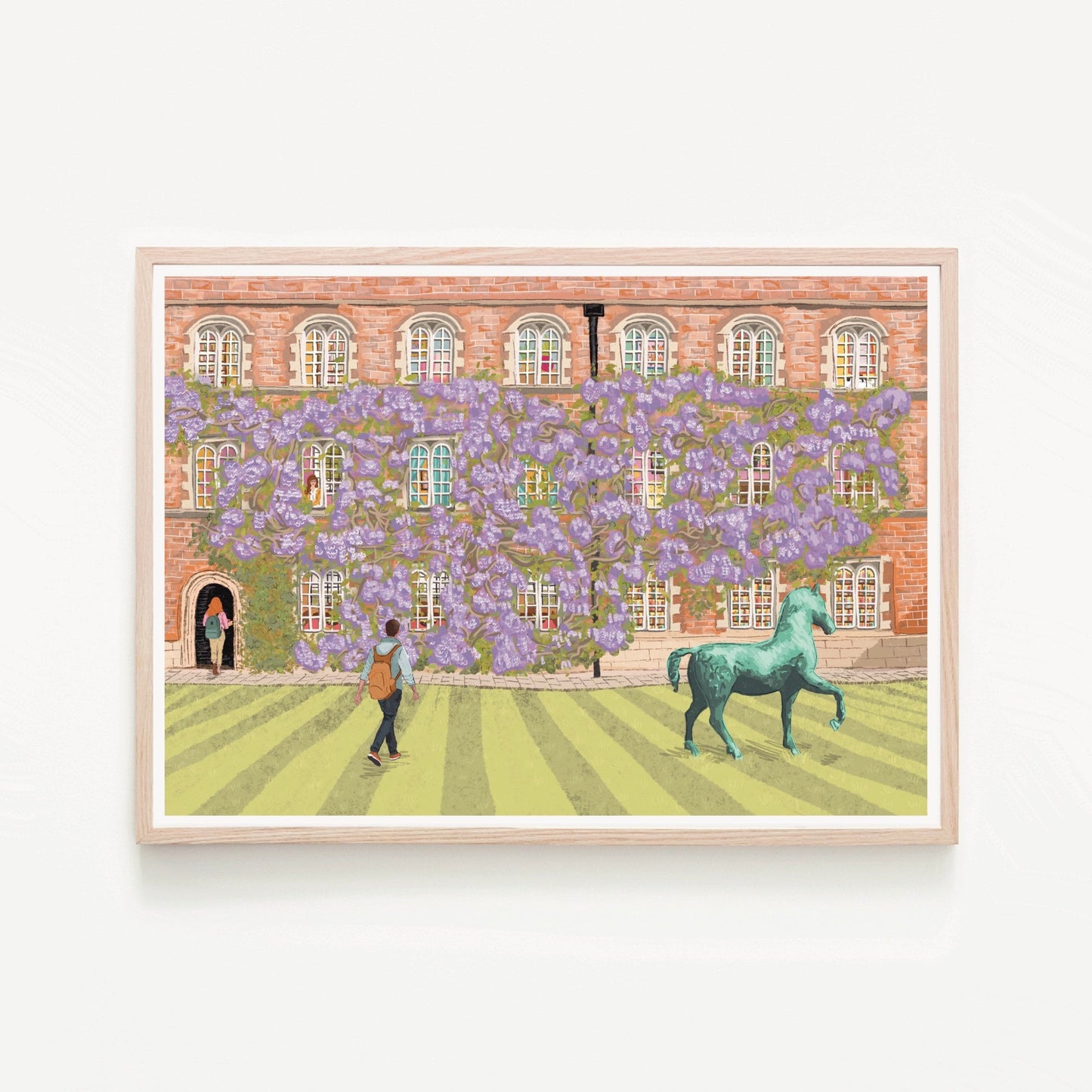 “Jesus College” Art Print