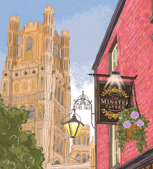 “Minster Tavern” Art Print