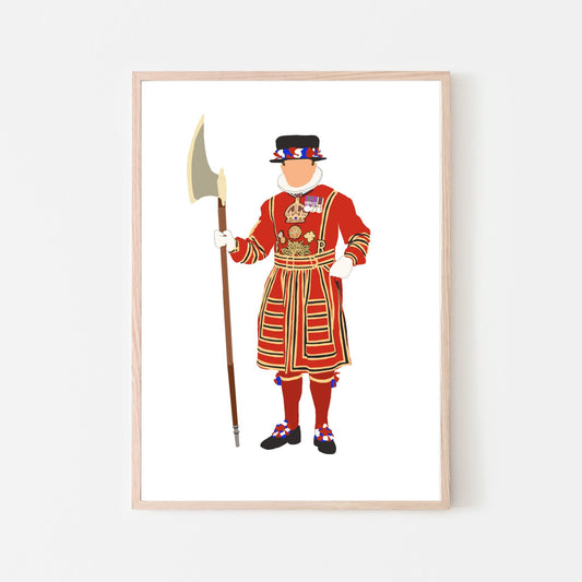 “Beefeater” Art Print