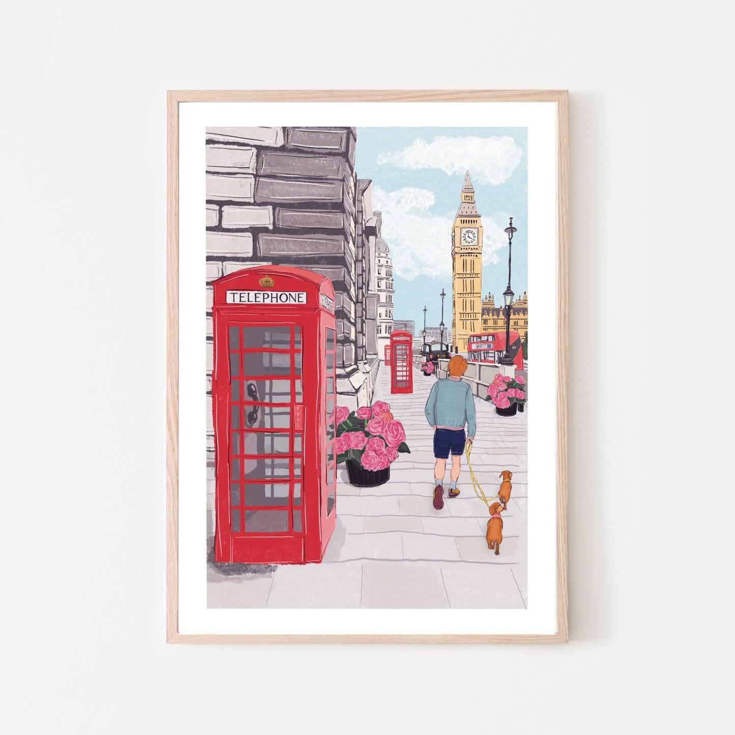 "Lovely London" Art Print
