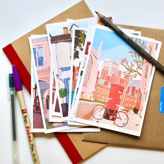Cambridge Postcard Set