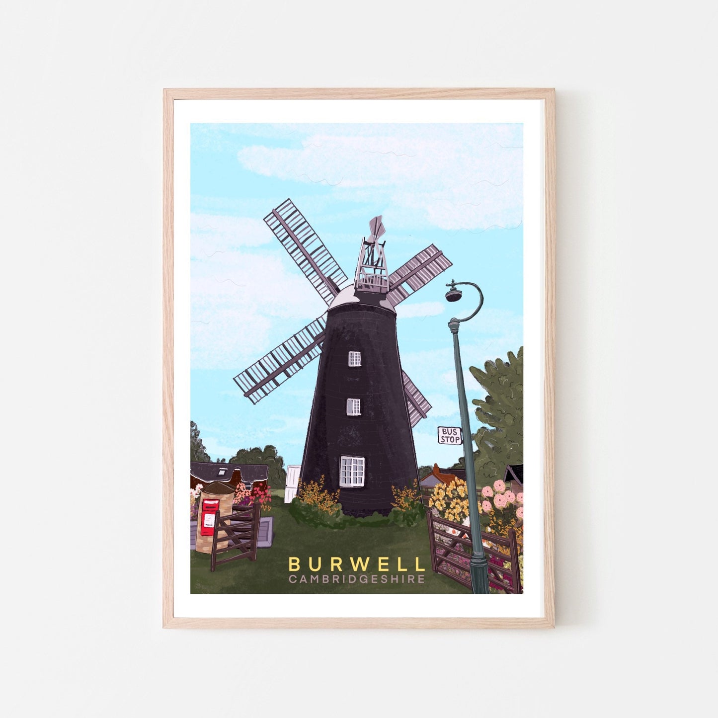 “Burwell, Cambridgeshire” Art Print