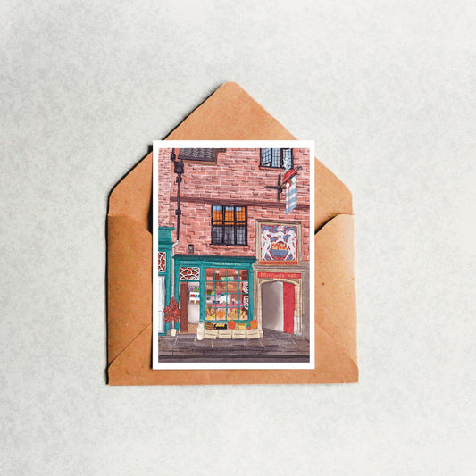 “The Hairy Fig, York” Greeting Card